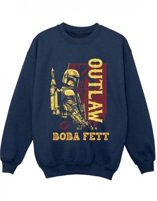 Boys The Book Of Boba Fett Distressed Outlaw Sweatshirt