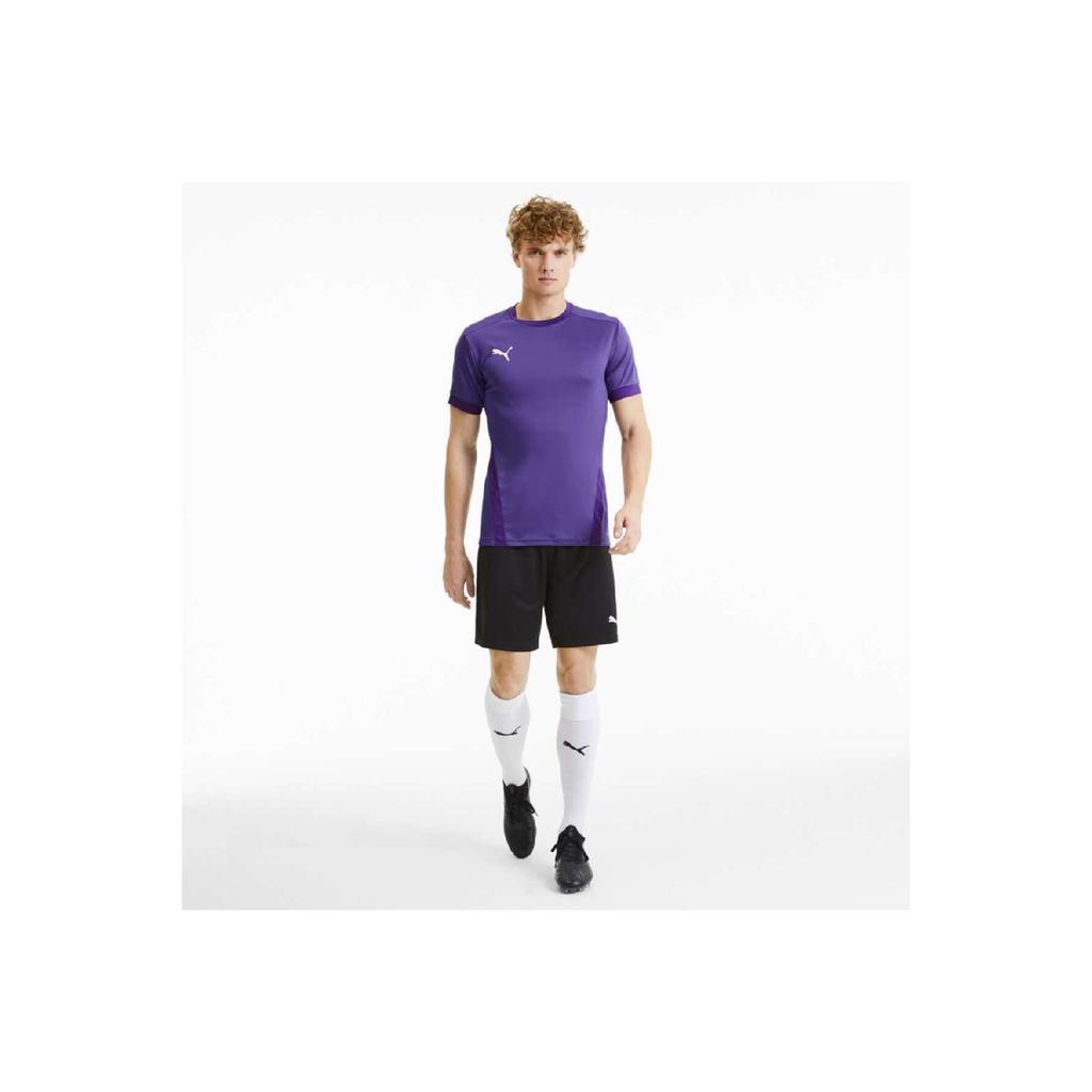 Team Goal 23 Jersey Men's Purple Round Neck T-shirt