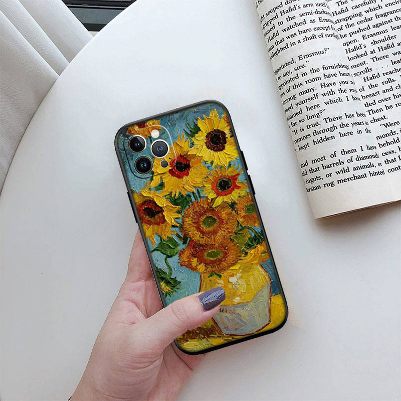 IR27 Starry Night Van Gogh Phone Shell Case for Redmi Note 12 12S 12C 13 13C 13R 14 14S 14R 14C Pro Max Plus A3 A3X A4 A5 11A 13X