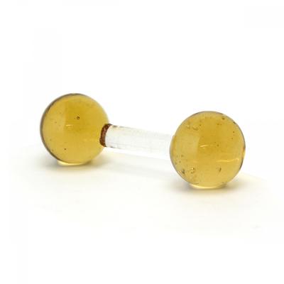 RubinaRt R Glass Pen Rest Yellow