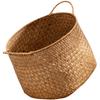 Woven Storage Box Japanese Style Woven Sundries Basket Cosmetics Organizer Box Woven Flower Basket