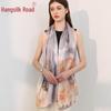 Hang Silk Road Chinese Style Mulberry Silk Scarf Shawl
