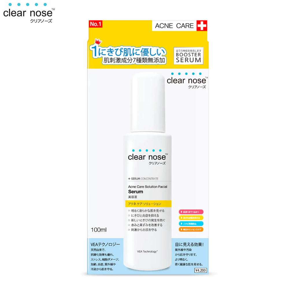 Clear Nose Acne Care Solution Facial Serum, Booster Serum, VEA Technology, 100 Ml.