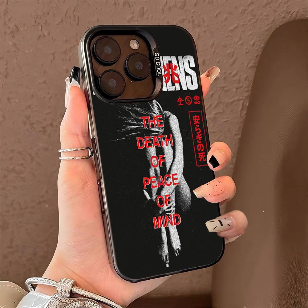 

Rock Band Bad O-Omens Phone Cover For IPhone 16 15 14 13 12 11 17 Pro Max Plus Color Silver Shell iPhone 15
