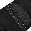 Corsetto in Raso con Bordino in Pizzo Stile Corte: Guaina modellante con supporto lombare e controllo addominale