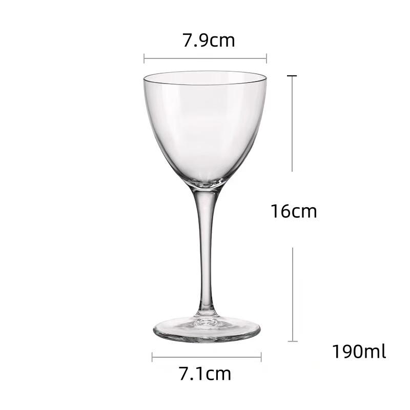 High-Stem Crystal Glass Dessert, Cocktail & Champagne Cup 160ml