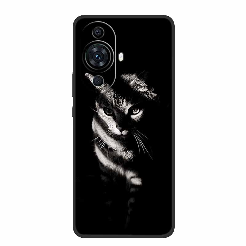 For Huawei Nova 12s Case Popular Black Silicone Soft Back Cover Case For Huawei Nova 12s Phone Case Cover Nova12s 12 s Funda 6.7