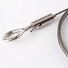 Industrial Grade 304 Stainless Steel PVC Coated Wire Rope with Spring Hooks