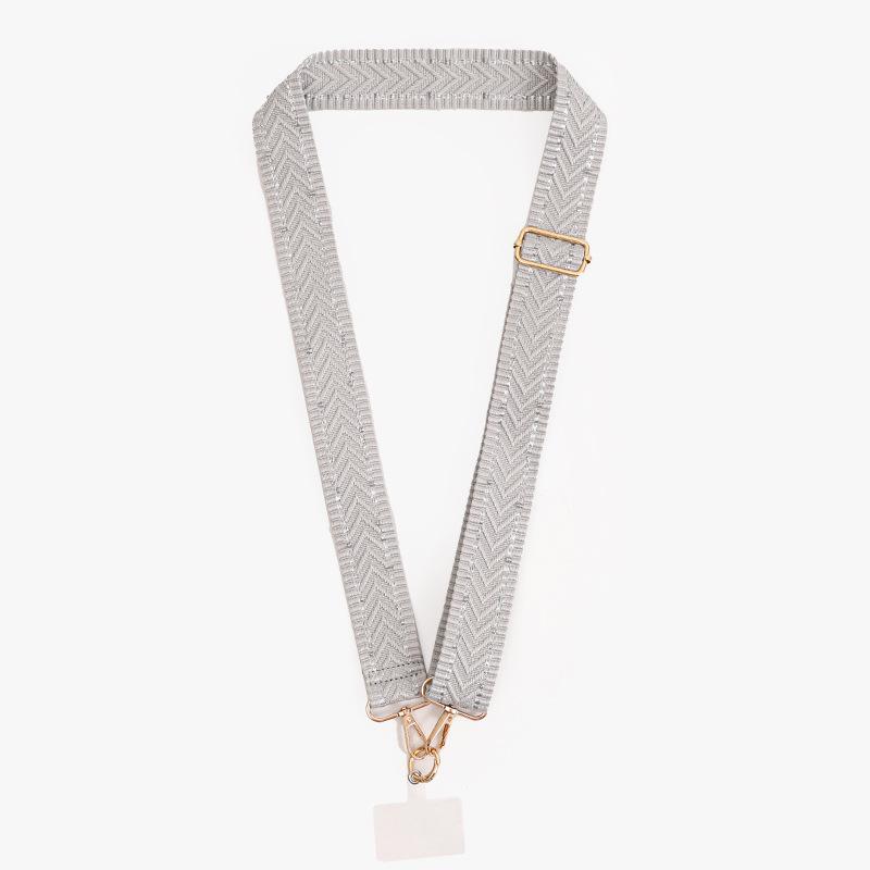 Hot-selling 3.8CM Solid Color Bag Strap Shoulder Strap Messenger Women's Bag Fashion Printed Wide Strap Bag Parts Accessories