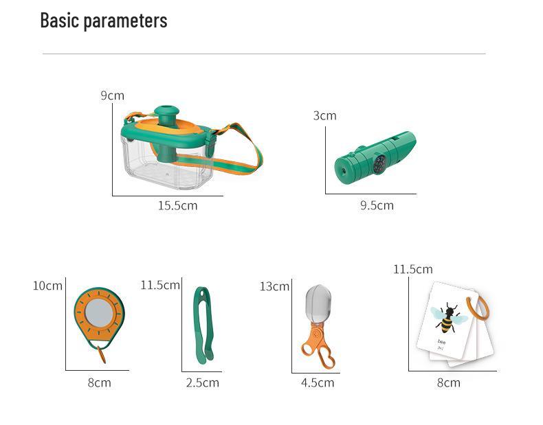 Kids' Nature Exploration Kit: Insect Catcher, Observation Box, Telescope & Wildlife Experiments