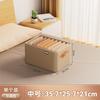 Household Pants Storage Box Large Capacity Clothes Storage Box Large Foldable Drawer Type Steel Frame Wardrobe Storage Basket