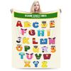 Sesame Street Cartoon Blanket Flannel Spring/Autumn Elmo Friends Breathable Warm Throw Blanket for Sofa Travel Bedspreads