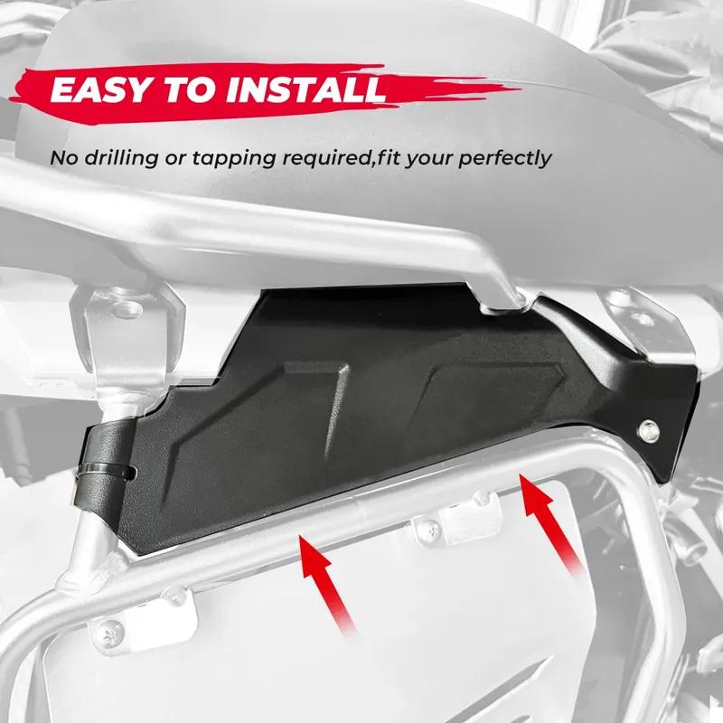 MEMIMOTO Under Rack Splash Guards For BMW R1200GS LC R1250GS Adventure LC R1250 GS R 1200GS Pannier Rack Cover