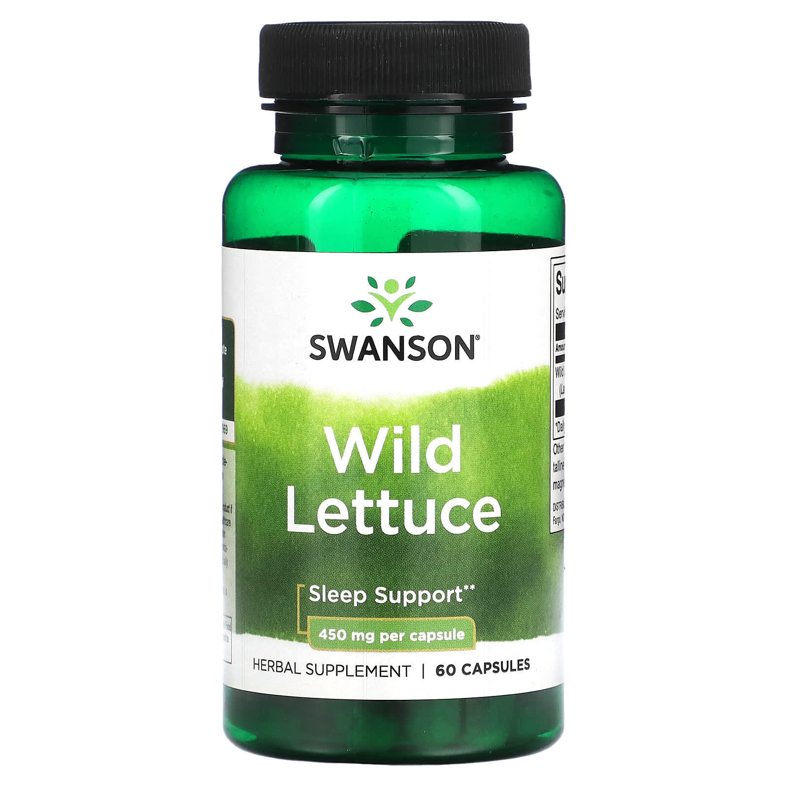 

Wild Lettuce, 450Mg, 60 Capsules