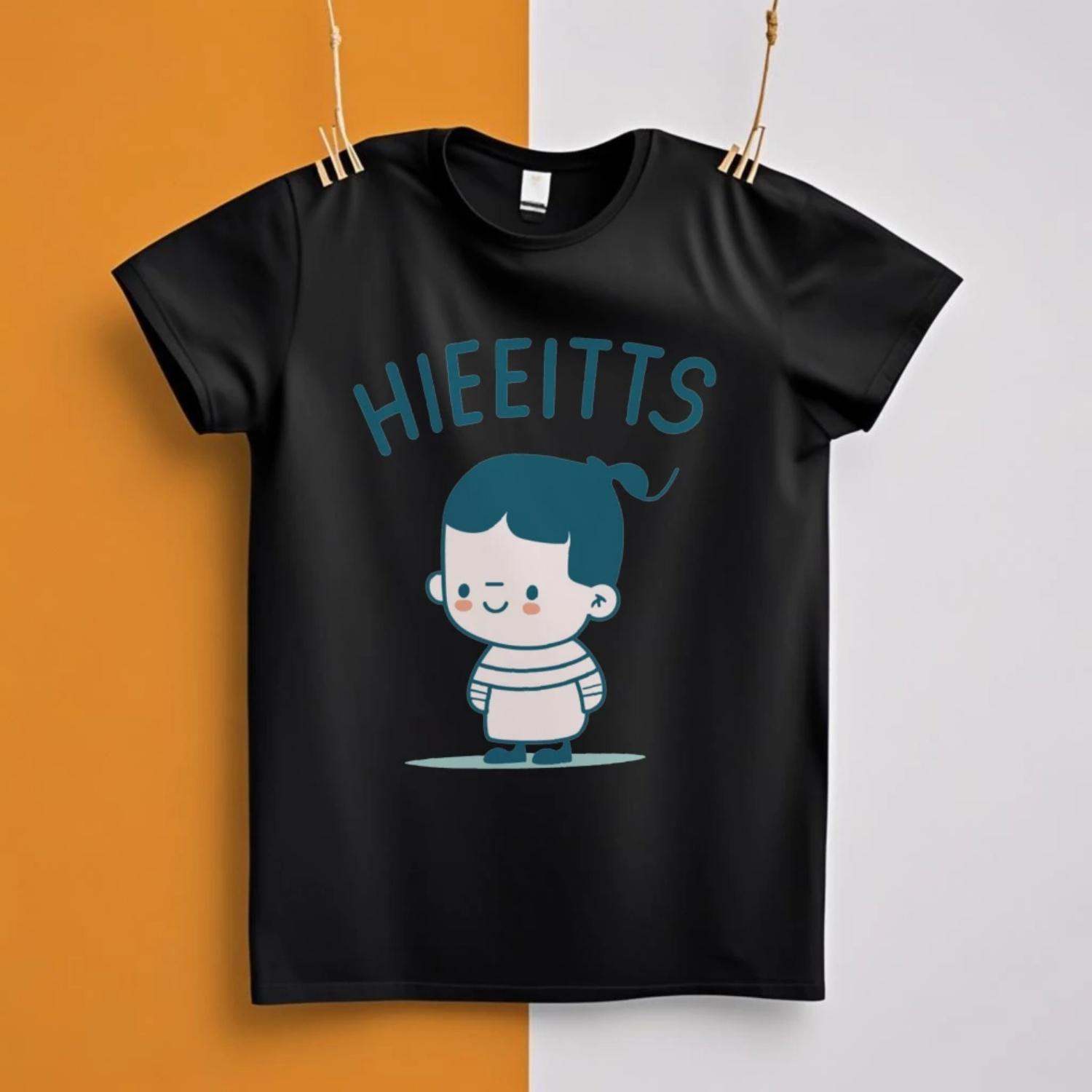 

Women s T-Shirt Short Sleeve Round Neck Summer Graphic Tee Trendy HIEEITTS Design Fast Ship XXXXXL чорний