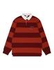 Mmlg [Mmlg] M Border Rugby Shirt (Red)
