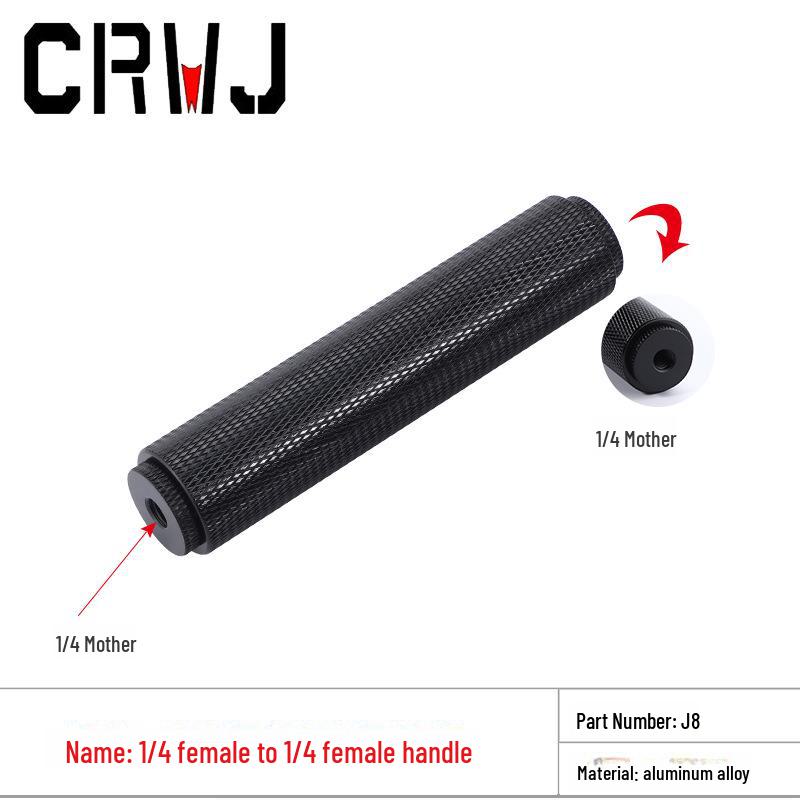 

Регулируемая рукоятка-штатив с удлинительным стержнем от 1/4 до 3/8 и винтом с внутренней резьбой 5/8 для зеркальных фотокамер и микрофонов