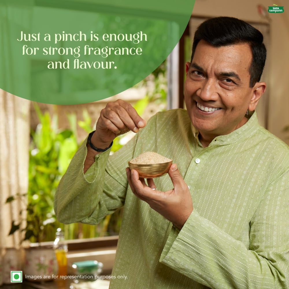 TATA Sampann Hing Compounded Asafoetida Powder 100g Strong Aroma Chef-Recommended Spice