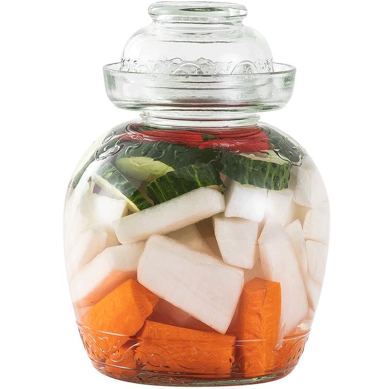 Maxcook Thickened Glass Multi-purpose Storage Jar