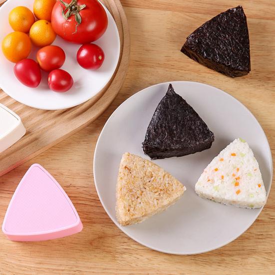 Large Triangle Sushi Mold DIY Onigiri Rice Ball Press Easy Release Food Press Maker Kitchen Bento Accessories