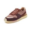 Clarks Leather Vintage Trend Durable Low-Top Sports Casual Shoes Women Sneaker Rose 261626204