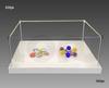 4-Sided Ultra-Thin LED Jewelry Display Cabinet Light Strips with Rotatable Door Spotlights
