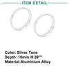 ACROPIX Automotive 60.1mm -54.1mm Hub Centering Wheel Boacenter Silver Tone 4pcs