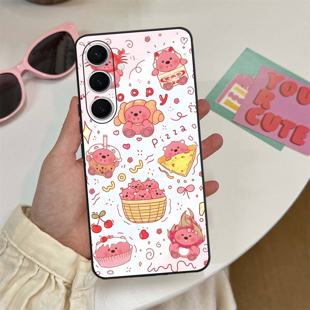 

Korea Cartoon L-LoopyS Phone Case For Samsung S 9 10 20 21 22 23 30 23 24 plus lite Ultra FE S10lite Funda Samsung S21