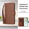 For Boost MobIle Celero 3 SC Summit 5 SN339D XD6U653DS 2024 5G Flip Wallet Case Leather Cover With Card Slots Hand Strap Wireless Charging