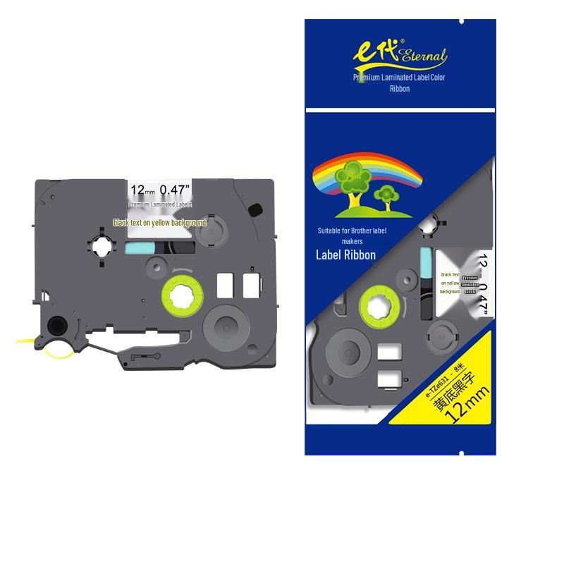 E-generation Compatible Label Tape for Brother Label Printers