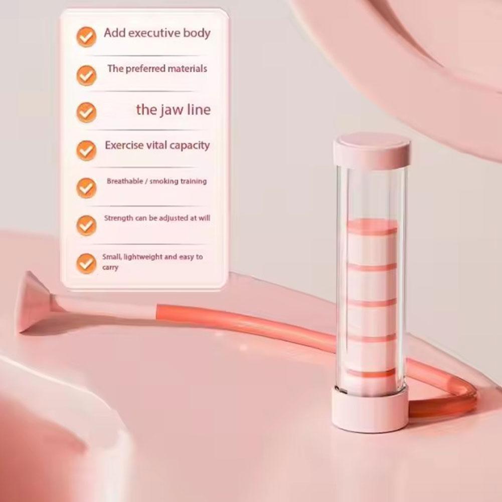 Abdominal Breathing Exerciser - Slim Waist Lung Capacity Trainer. Effective for Weight Loss, Face Lift & Respiration. Portable