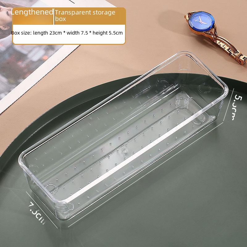 Jewelry Storage Box with Anti-Oxidation for Earrings, Necklaces, and Rings - Transparent Drawer Organizer
