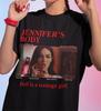 Jennifers Body Movie Tee Shirt Unisex Gift for Vintage Retro Horror Movie Fans Horror Enthusiasts Scry Movies