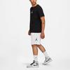 Air Jordan Rise Pánské basketbalové šortky z rychleschnoucí pleteniny s potiskem pruhovaného trojúhelníkového loga Bílé BV5265-100