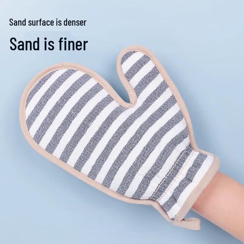 CHAHUA Gentle Dual-Use Exfoliating Bath Mitt