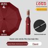 Custom Curved Handle Golf Umbrella - Sun & Rain Dual-Use Advertising Gift Umbrella