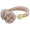 Guess Over-Ear Headphones Bluetooth Enc    Gubh70Eposmw Brown/Brown Peony Script Round Shape