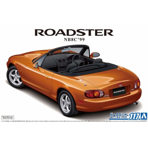 Aoshima Bunka Kyozai (AOSHIMA) 1/24 The Model Car Series No. 117 Mazda NB8C Roadster RS ??1999 Plastic Model