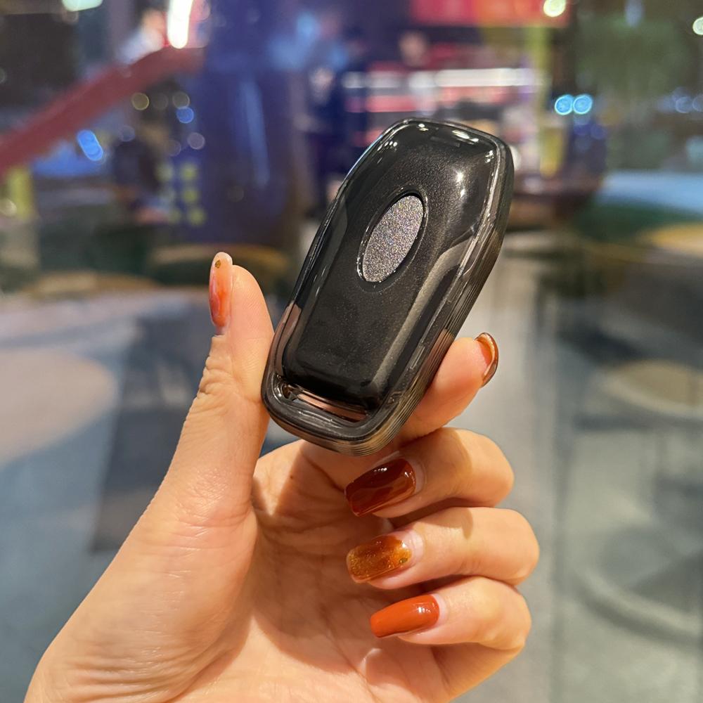 TPU-Autoschlüsselhülle für Ford Fusion Mondeo Mustang F-150 Explorer, Kantenschutz, Tasche, schlüsselloses Zubehör