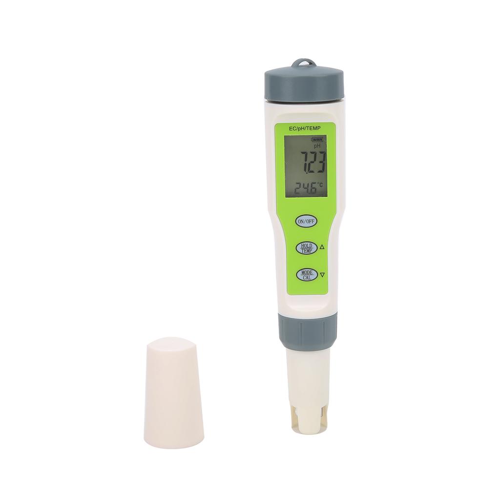 OW9902 PH Test Pen MultiFunction Acidity Tester with Temperature Backlight EC Meter for Industry