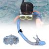 Diving Mask Dry Top Snorkel Set, Goggles Snorkeling Gear for Swimming Freediving