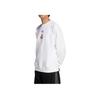 Adidas Originals Real Madrid Lfstlr Crew Sweatshirt Comfortable Skin-Friendly Round Neck Sweatshirt Men sweatshirt White KC7789
