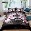 Bowling Duvet Cover Polyester Sport Competition Quilt Cover Sports Games Starry Sky Blue Line Bedding Set Double Queen King Size