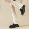 Comfortable Wide Bubble Socks With Breathable Fabric And Stacked Design Loose Slouch Thigh High Boot Socks For Women