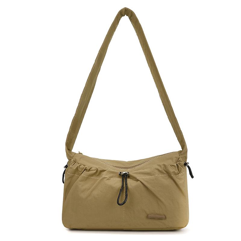 Nische niedlich Nylon vielseitig plissierte Wolkentasche Damen Schultertasche Achseltasche