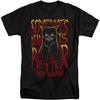 A&E Designs Pet Sematary Tall T-Shirt Dead Is Better Cat Black Tee, 3XLT