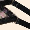 CINOON 3Pcs/Lot Women's Sexy Thin Thong Printed Thin Strap Mesh T-back Seamless Breathable Snug Fit Underwear