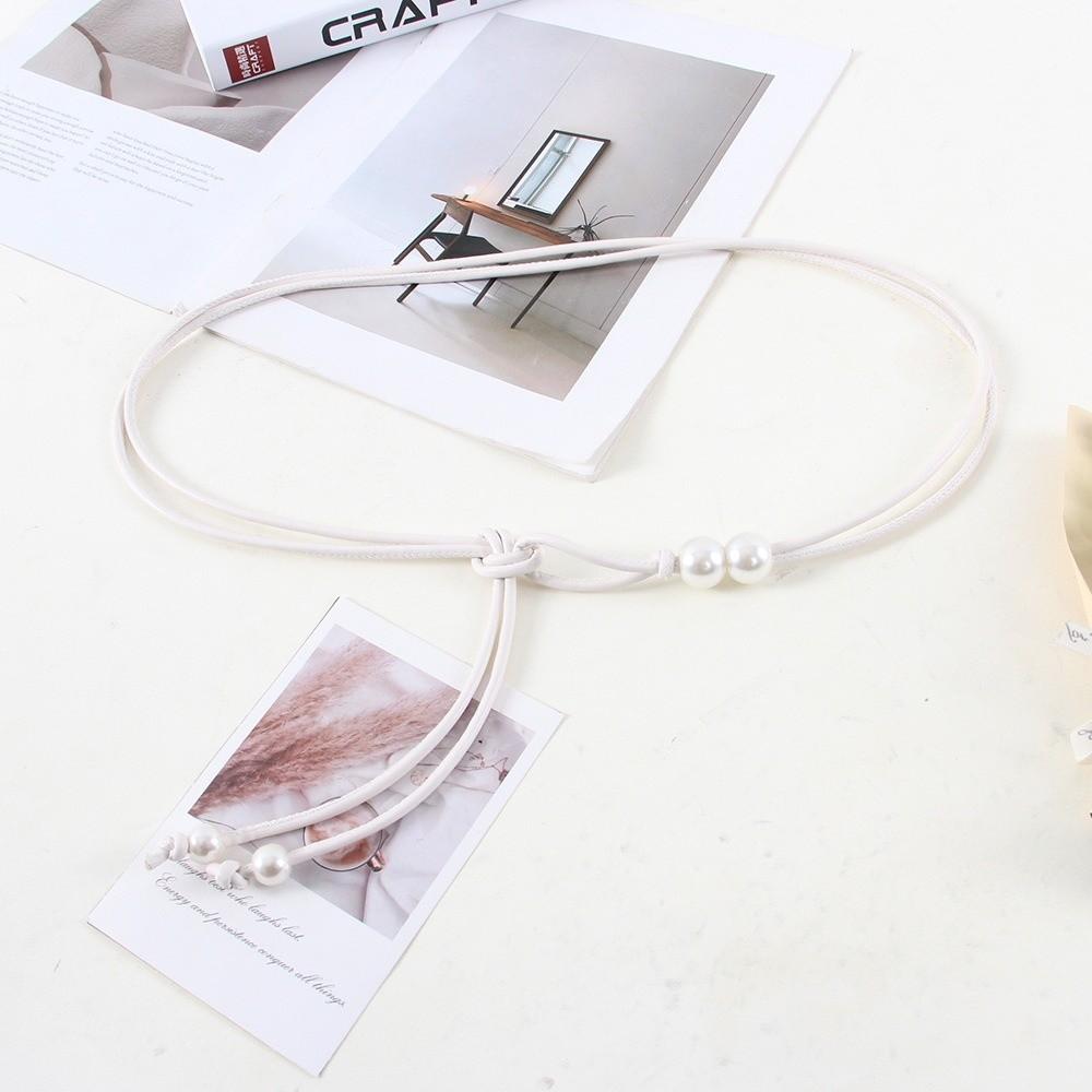 Luxury Design Adjustable Slim Belt for Women Decorative Dress Sweater Coat Matching