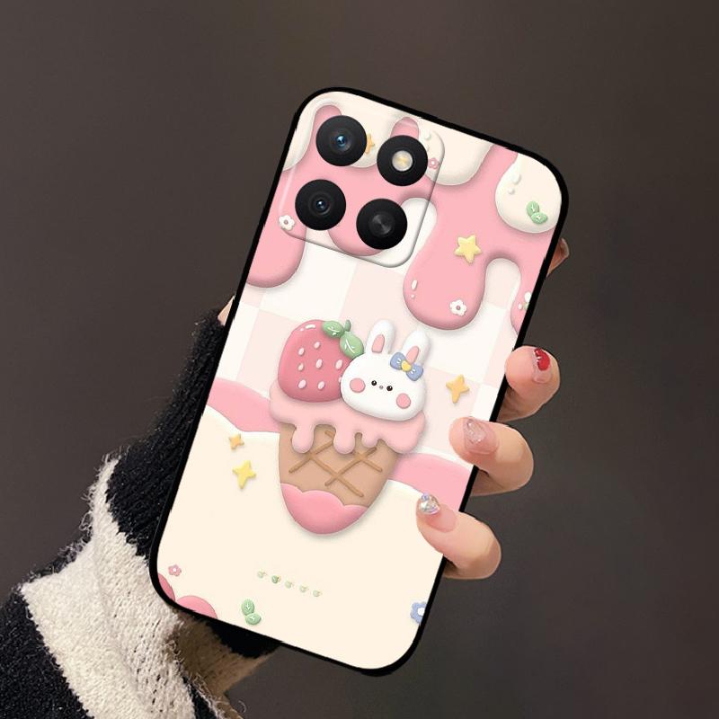 For Honor X8b Case HonorX8c X8a Cute Silicone Soft Phone Coque Shell For Honor X8c Fashion Color Painted Shockproof Bumper Cover