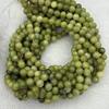 Natural South Jade Round Beads for DIY Jewelry and Accessories